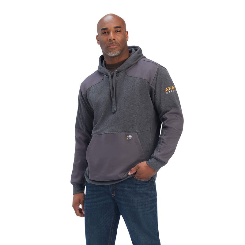 Ariat Hoodie Herren - Rebar Workman Duracanvas DunkelGrau ( UWQEH-7395 )